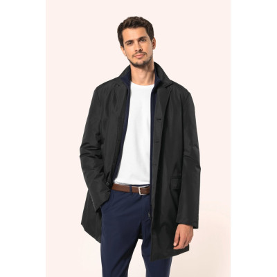 Men's structured trenchcoat